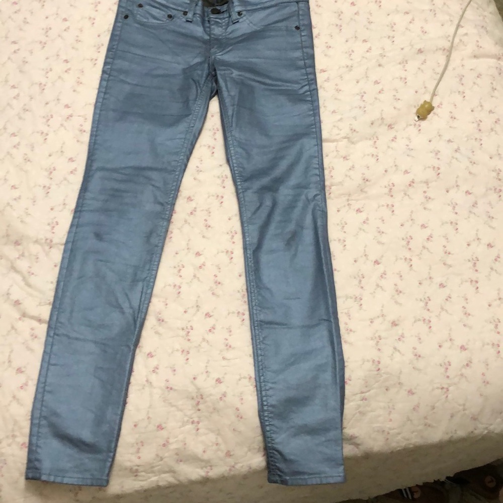 Rag & Bone Coated Denim Legging